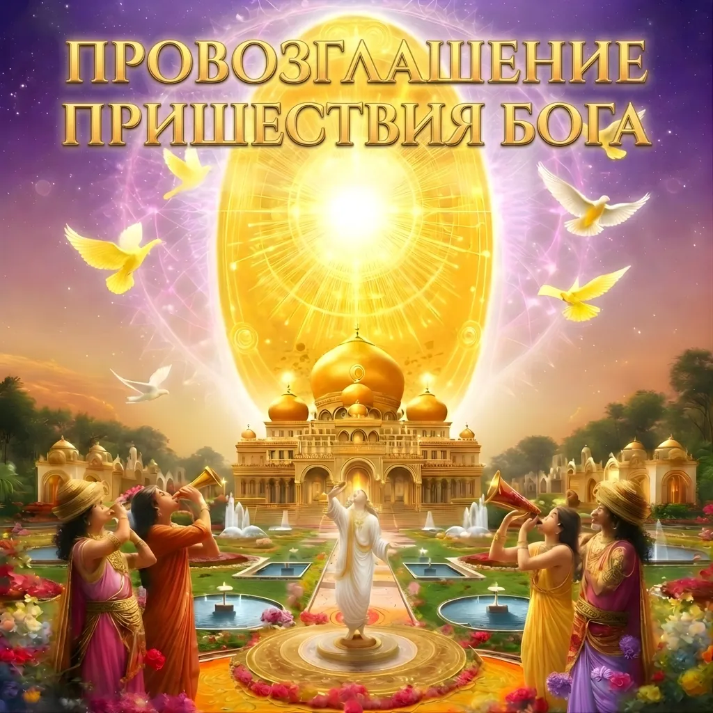 Провозглашение пришествия Бога